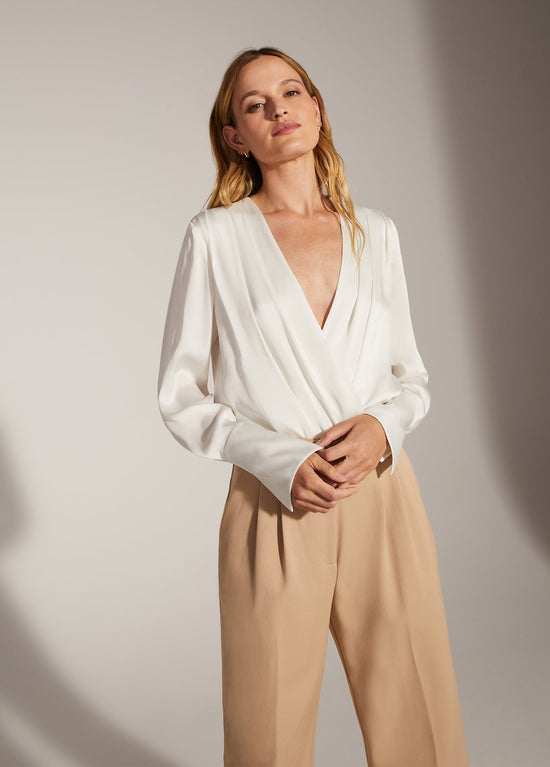The Date Blouse - Ivory