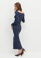 The Sara Dress - Navy