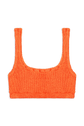 Ginny Bikini Top - Neon Orange