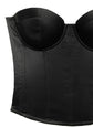 Hamptons Bustier - Black