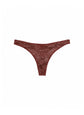 Le Stretch Lace Thong - Cocoa Plum (PRE-SALE)