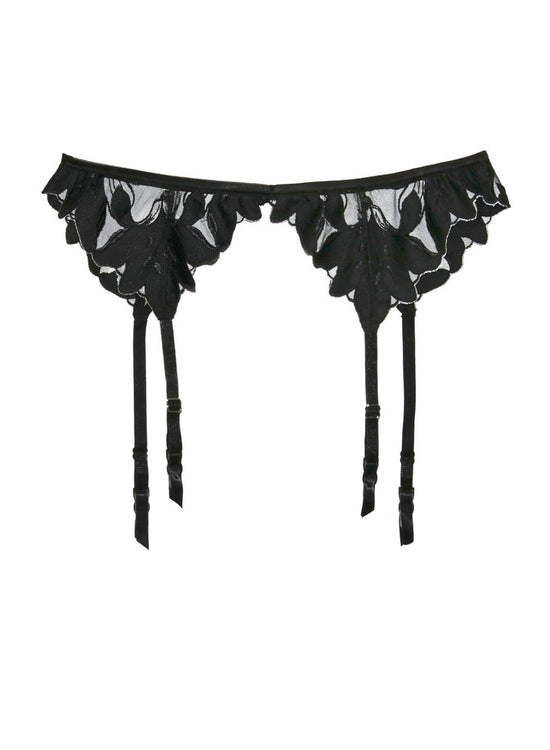 Lily Embroidery Garter Belt (PRE-SALE)