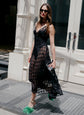 Silk Dot Gown (PRE-SALE)