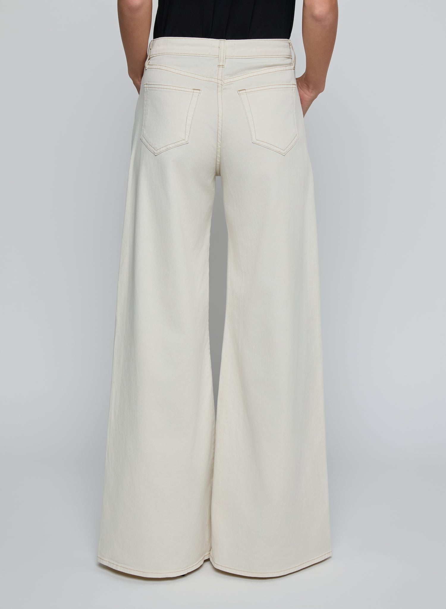 BEAU H/R T-SEAM WIDE LEG