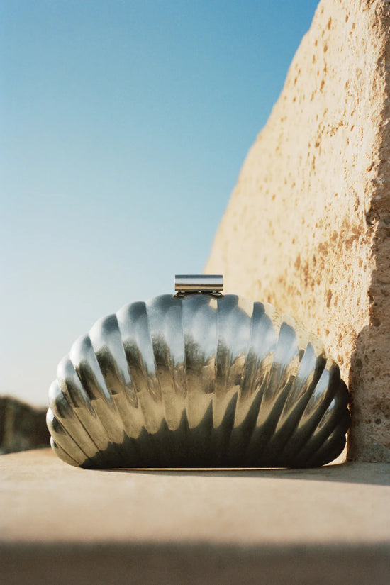 Monet Shell Clutch