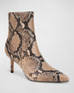 Lisa Stiletto Booties - Snake