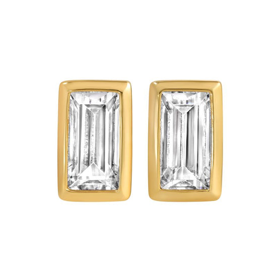 New Micro Baguette Studs