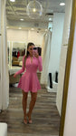 Henley Flared Corset Dress