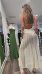 WAVE MESH BEACH DRESS
