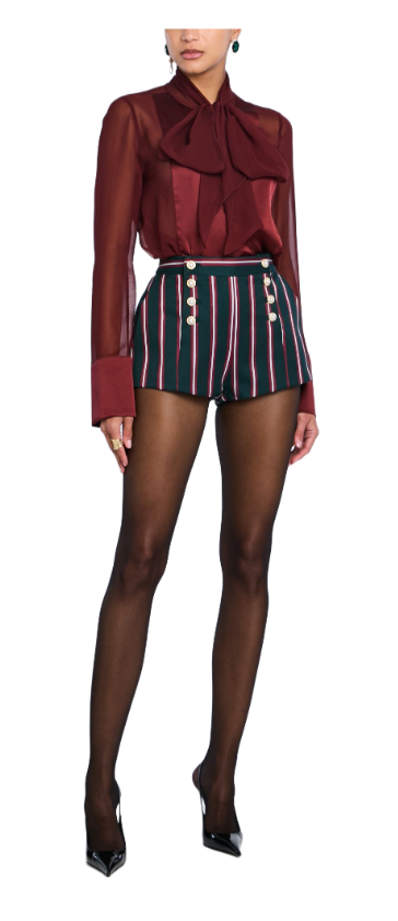 Palo Short in Emeraude Stripe