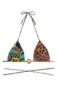 Miami Bikini Top - 3 Tone Prints