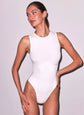 Hourglass Rib Bodysuit - Ivory