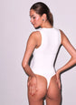 Hourglass Rib Bodysuit - Ivory