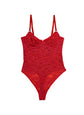 Le Stretch Multifit Lace Bodysuit - Rouge