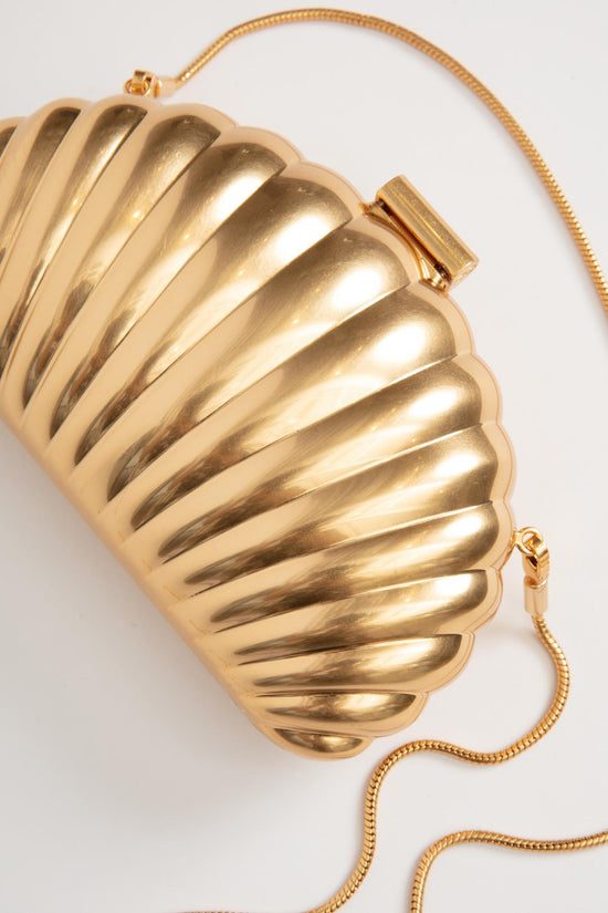 Monet Shell Clutch