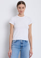 Tina Fitted Tee - White