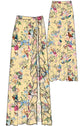 KLAIRE BUTTERFLIES WRAP MAXI SKIRT