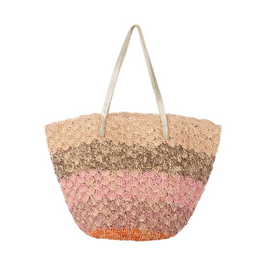Altamura Crochet Raffia Tote