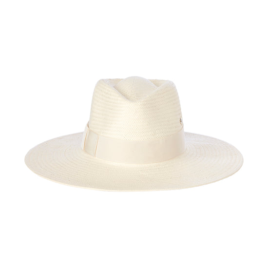 Nadine Straw Ribbon Rancher Hat