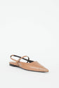 Ada Leather Mini Buckle Flat