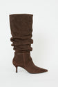 Jordi Suede Slouch Boot - Cacao