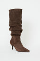 Jordi Suede Slouch Boot - Cacao