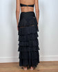 Martina Lycra Ruffle Maxi Skirt (PRE-SALE)