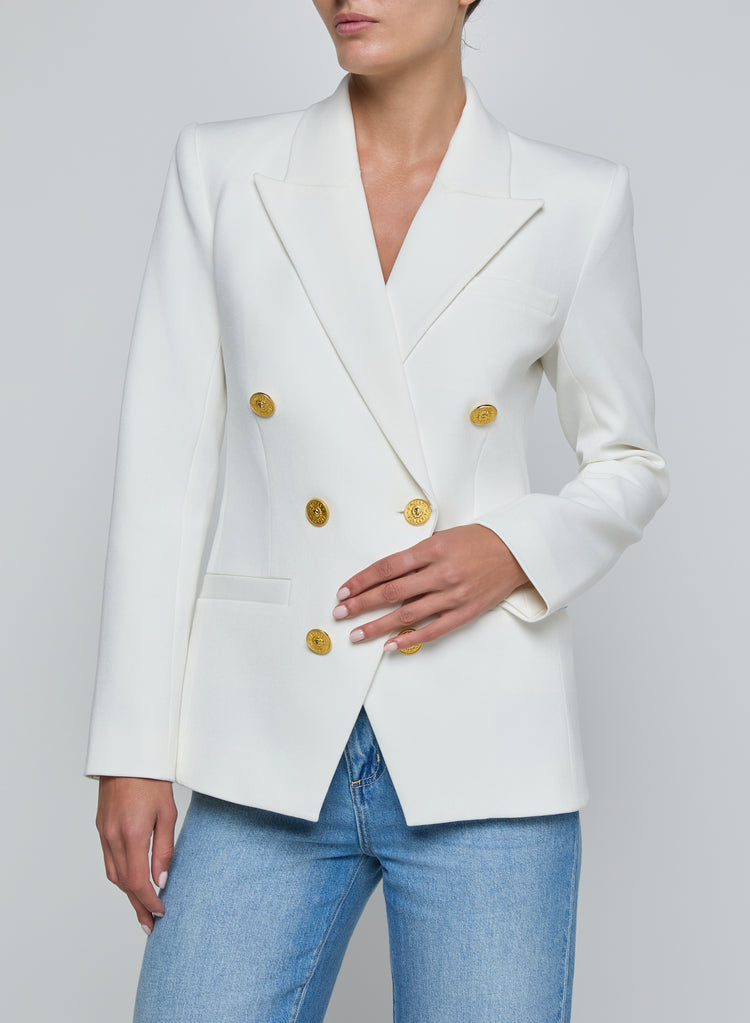 KYOMI DBL BREASTED BLZR