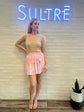 Ruffle Mini Skirt-Summer Morning
